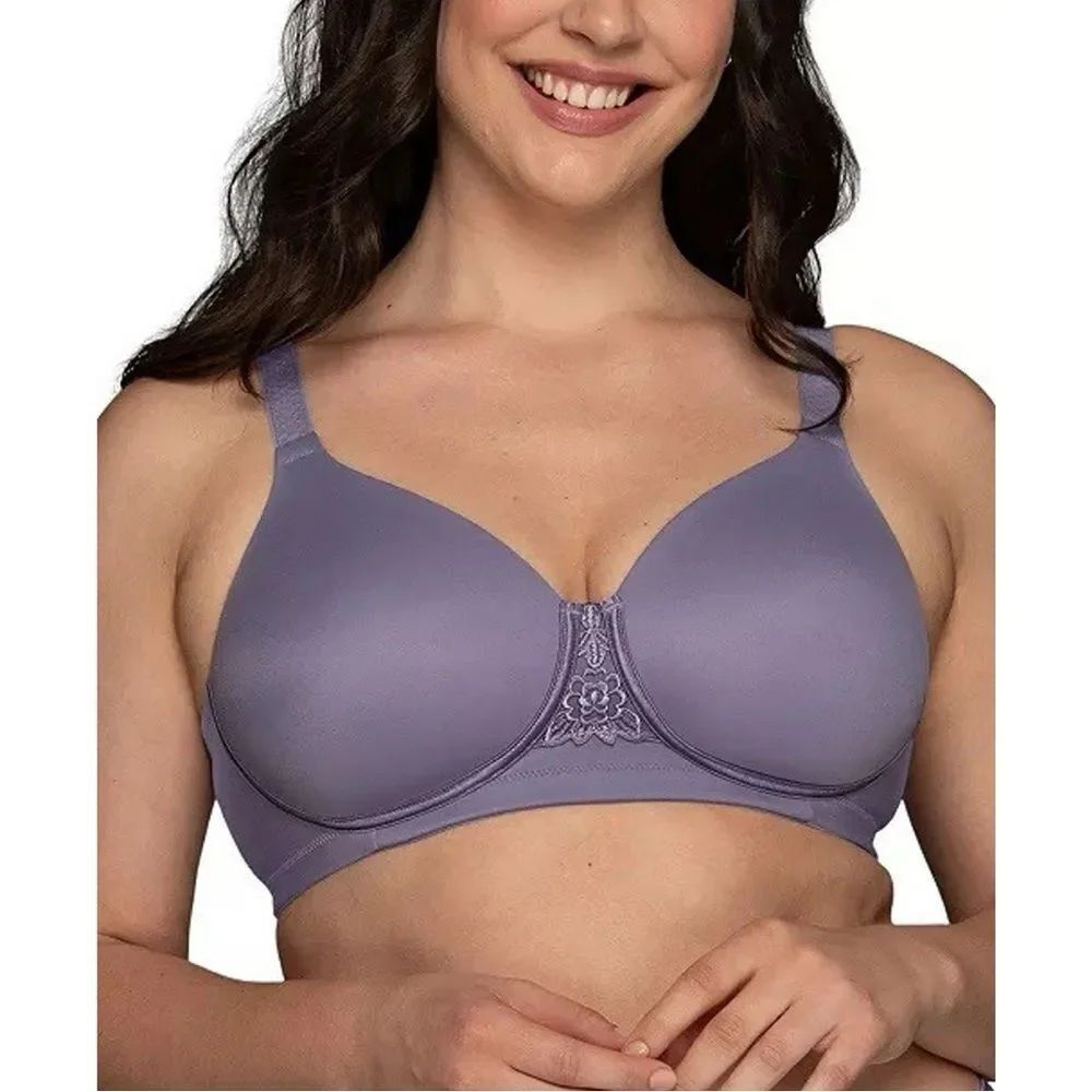 Vanity Fair 40C Bra Lingerie Full Figure Beauty Back Smoother Wireless 71380